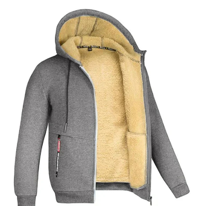Tommy | Sweat à capuche zippé en polaire