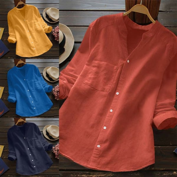 Camicia da donna Lia comoda ed elegante | Morbidezza e stile per le giornate di sole 