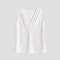 Cléa | Blouse Sans Manches Col Plissé | Élégance Estivale & Silhouette Épurée