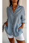 Daphne Chemise Chemise Manche Courte Femme Élégante | Confort et Style au Quotidien
