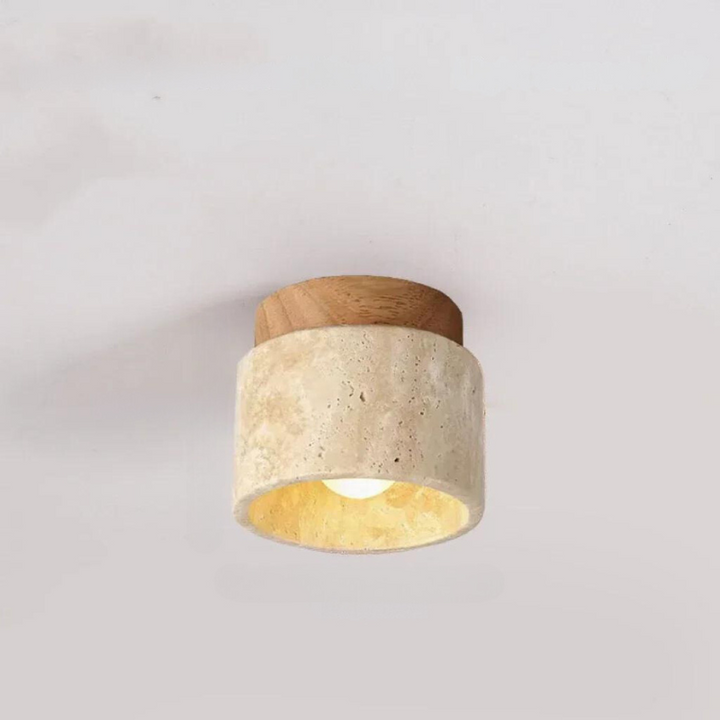 BrisaTravertino - Plafonnier LED élégant et moderne