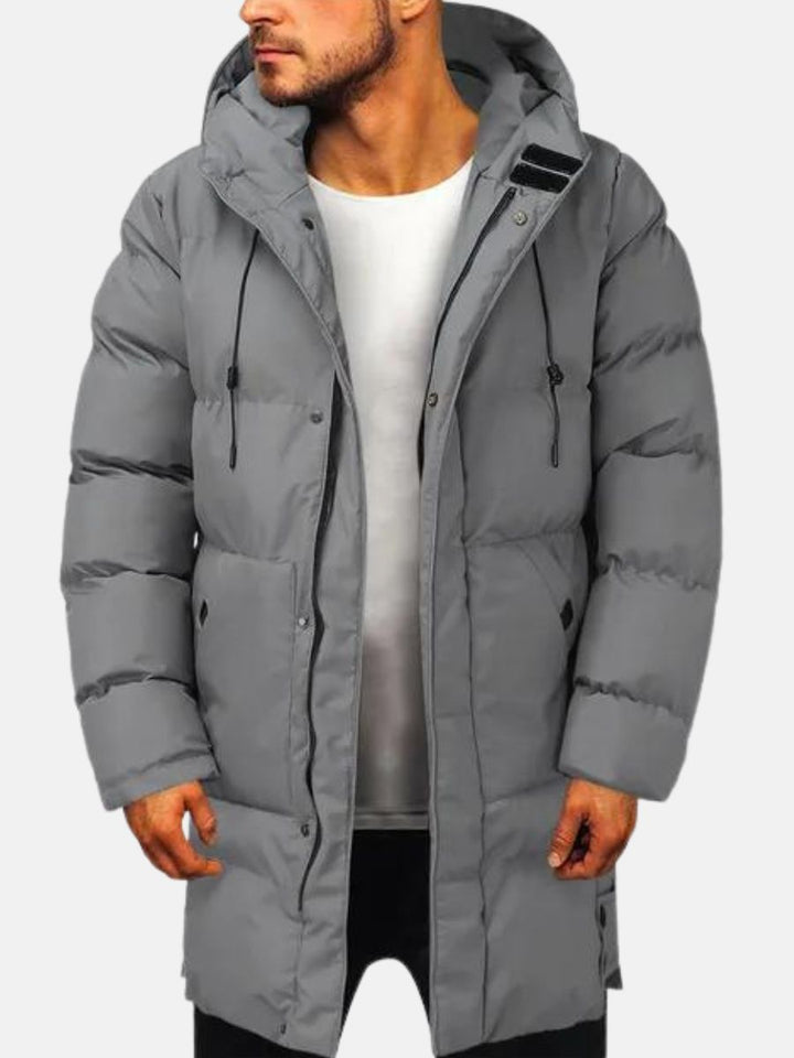 Meinrad Manteau Long Isolé pour Homme | Style, Chaleur et Protection