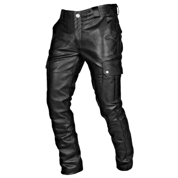 Pantalon de motard Silva pour homme | Style robuste avec poches cargo fonctionnelles