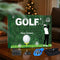 Caja de regalo de calendario de Adviento de golf | Accesorios de golf para interiores y caja de cuenta regresiva de fiestas para golfistas y coleccionistas