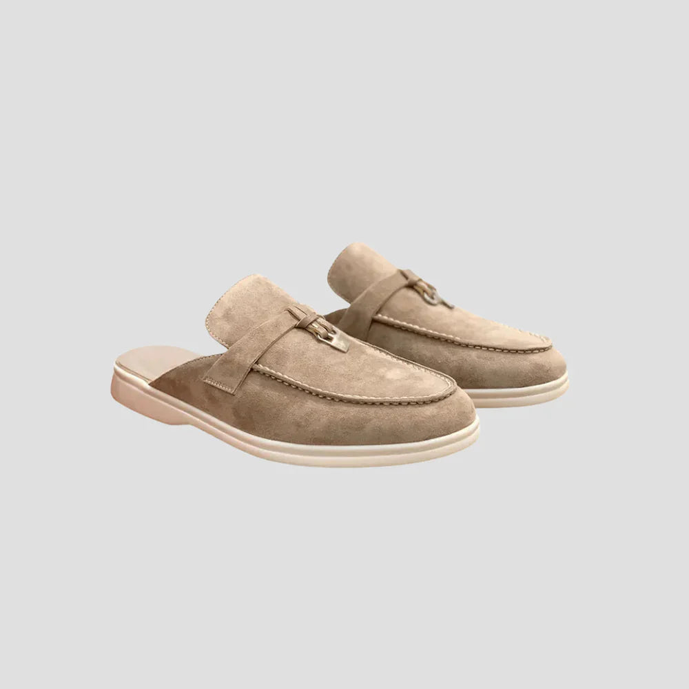 Albertina Mules en Suède pour Femme | Design Élégant & Chic Décontracté