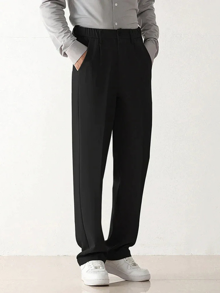 Pantalon drapé Ben pour homme | Coupe décontractée et élégance sophistiquée