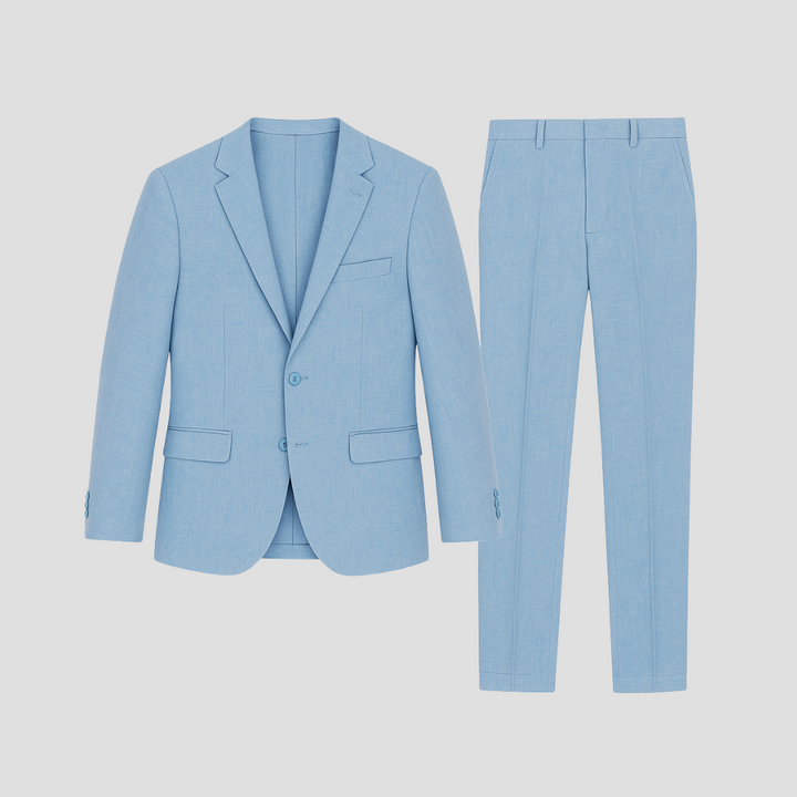 Flavien Ensemble Deux Pièces Décontracté Homme | Confort Lin-Coton & Style Estival