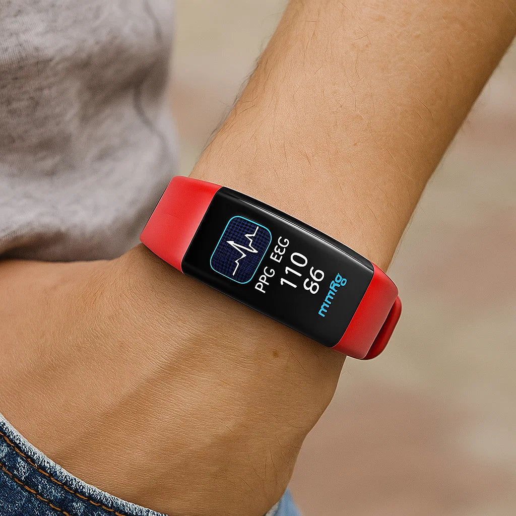 Smartwatch Noviroa com ECG e monitorização da tensão arterial | Relógio inteligente de saúde