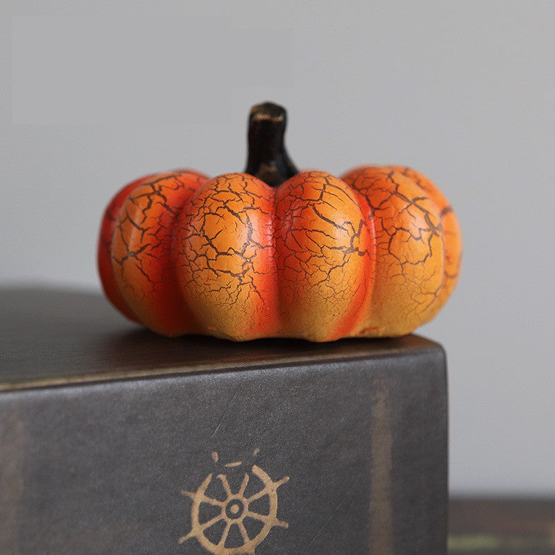 Citrouilles LED d’Halloween – Décoration Lumineuse Effrayante en Résine Durable