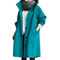 Impermeable clásico con capucha para mujer - Edición otoño