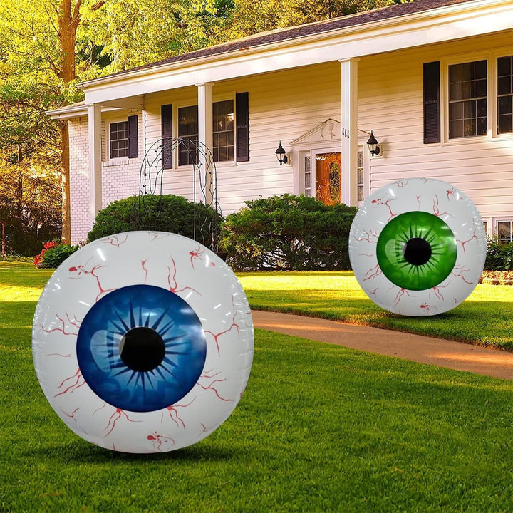 LumièreFête Ballons Yeux Halloween Gonflables – Effet Réaliste, Réutilisables et Faciles à Gonfler