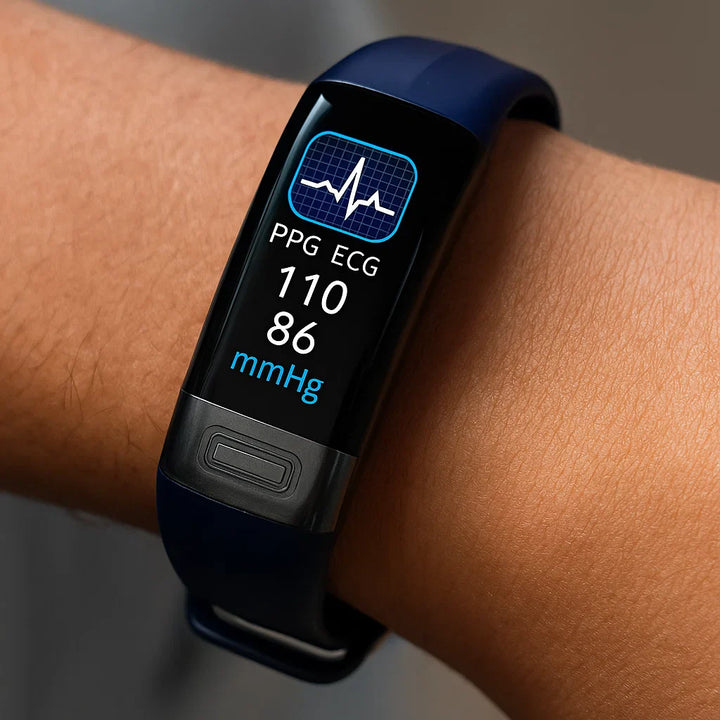 Smartwatch Noviroa com ECG e monitorização da tensão arterial | Relógio inteligente de saúde
