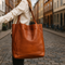 Bolso de cuero Lady hecho a mano elegante y espacioso | Bolso de cuero Lady | Bolso de cuero hecho a mano | Bolso de cuero elegante y espacioso