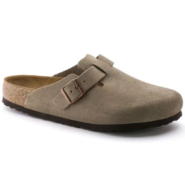 Boston Suede | Zuecos anatómicos y cómodos de ante