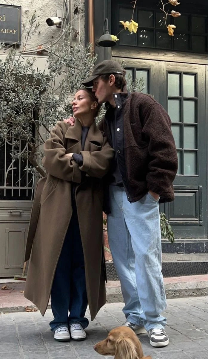 "Matteo porte notre manteau"