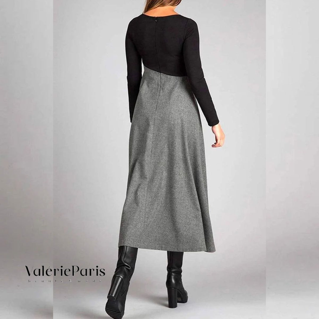 Abito a maniche lunghe da donna Eilish | Elegante e comodo per l'autunno e l'inverno