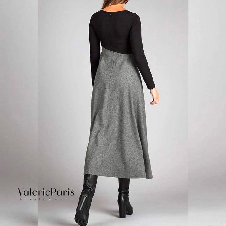 Abito a maniche lunghe da donna Eilish | Elegante e comodo per l'autunno e l'inverno