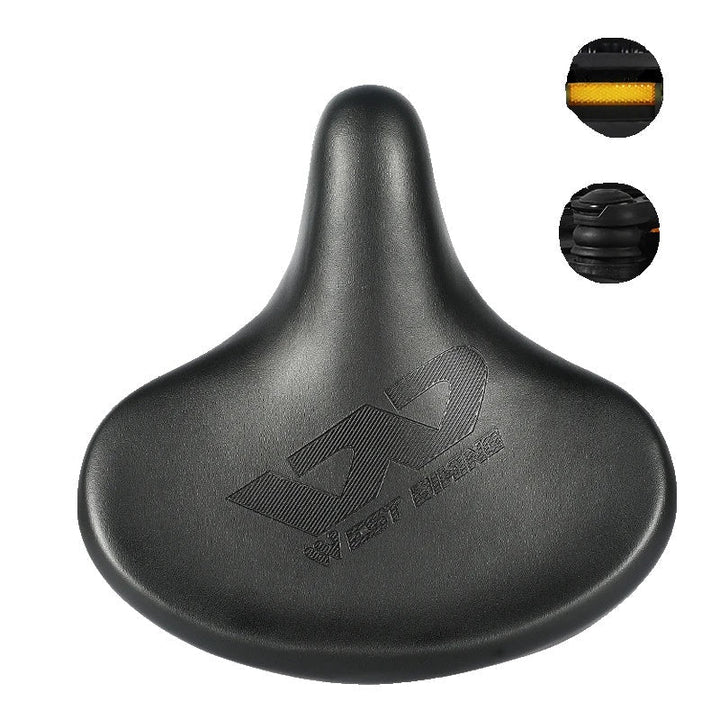 Selle de Vélo Ergonomique avec Coussin Large | Confort Antichoc pour Longues Distances | VTT & Vélo Électrique