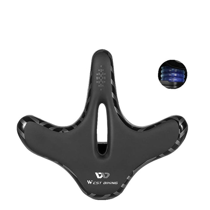 Selle de Vélo Ergonomique avec Coussin Large | Confort Antichoc pour Longues Distances | VTT & Vélo Électrique