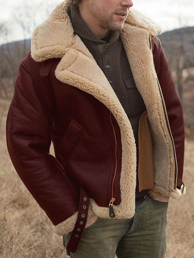 Jules | Veste Épaisse en Fourrure Polaire Chaude pour Homme