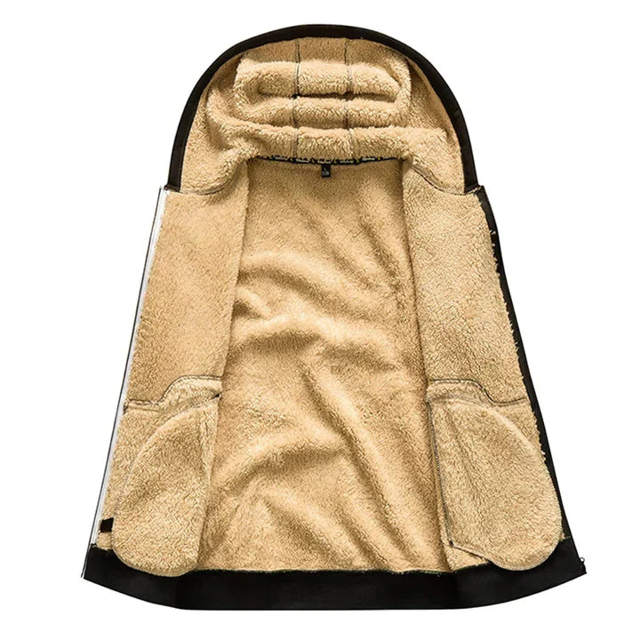 Tommy | Sweat à capuche zippé en polaire