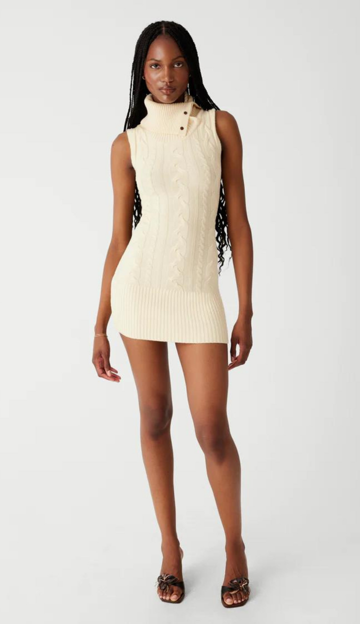 Chloe Robe en Maille | Élégance Vintage d’Automne avec une Touche Moderne