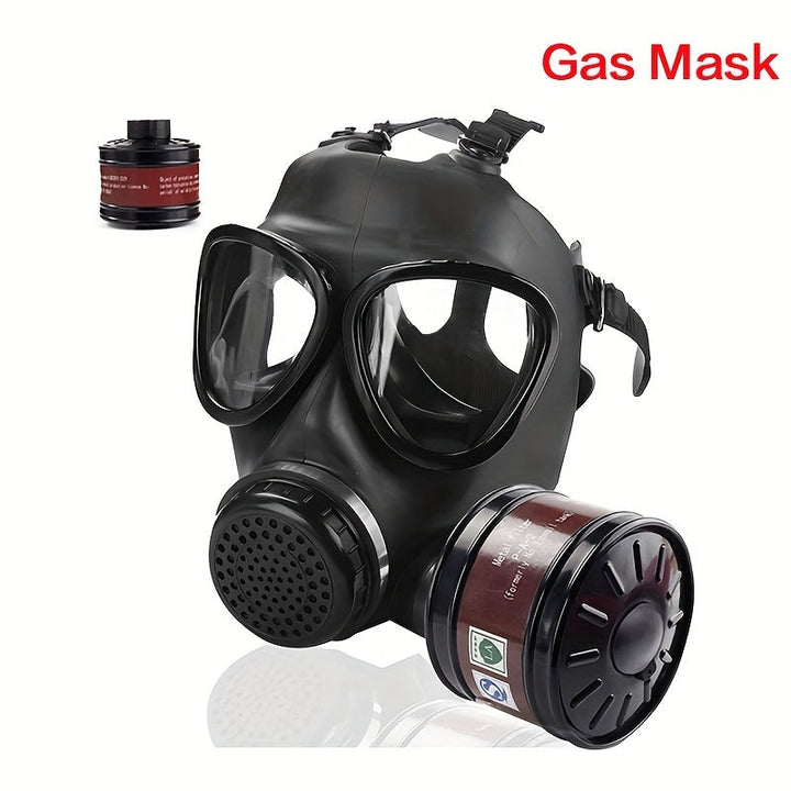 Masque à Gaz Tactique Intégral | Protection Poussière & Vapeurs