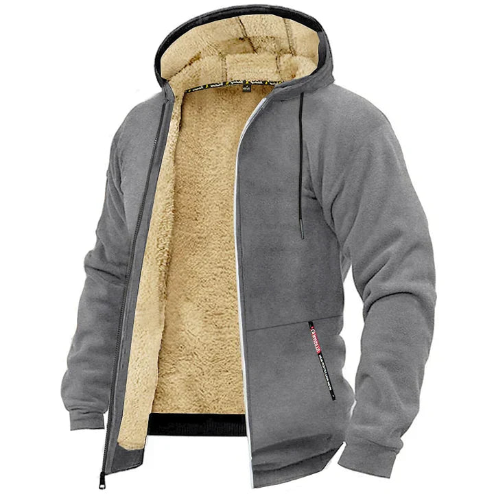 Tommy | Sweat à capuche zippé en polaire