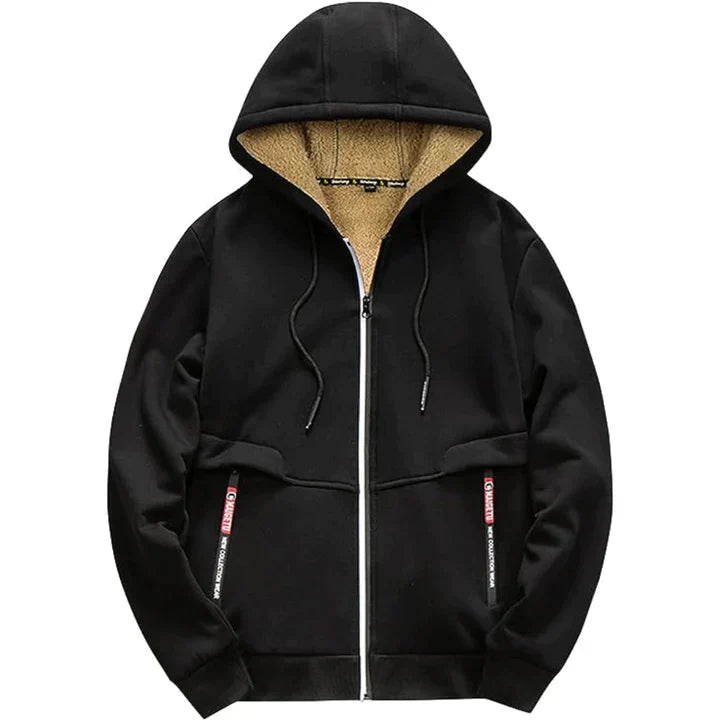 Tommy | Sweat à capuche zippé en polaire