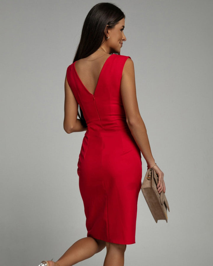 Vestido de verano Annalena para mujer | Corte favorecedor, escote en pico y tejido ligero y transpirable