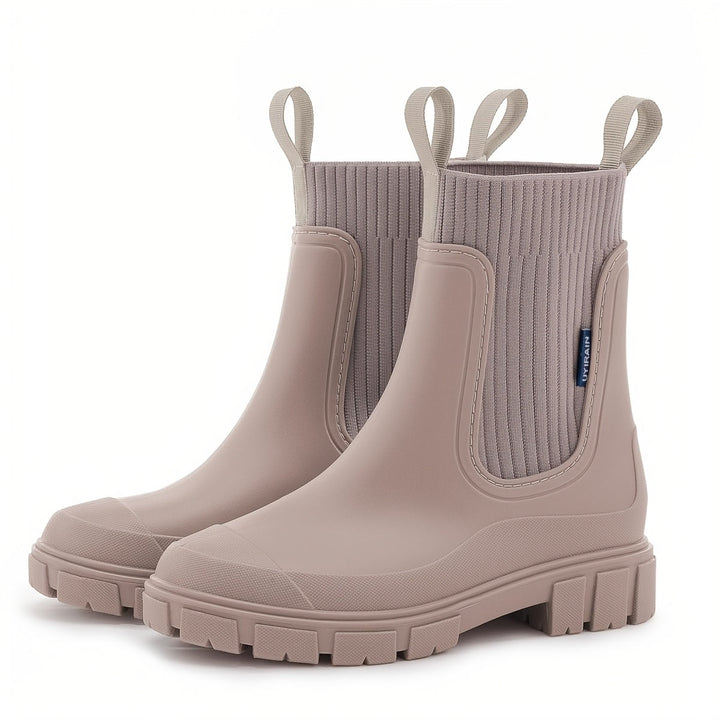 Botas de lluvia para mujer Urban Storm | impermeables, cómodas con suela compensada