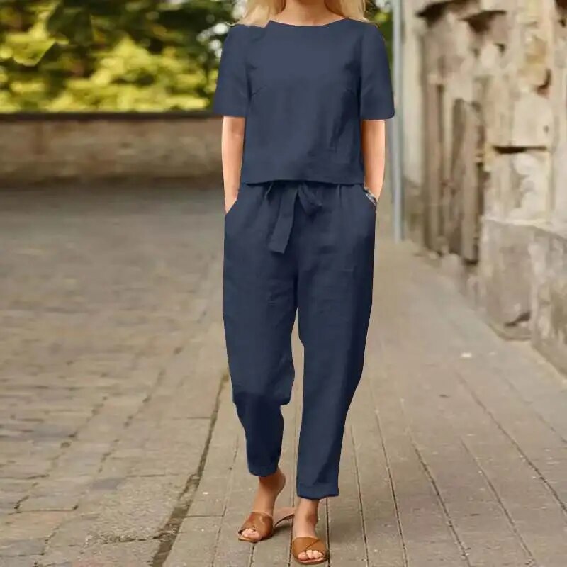 Conjunto de verano para mujer Chantal | Comodidad y elegancia en climas cálidos