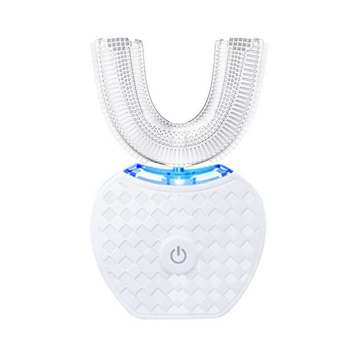 Escova de dentes elétrica ultrassónica NewBrush Pro | Limpeza 360° e dentes brilhantes