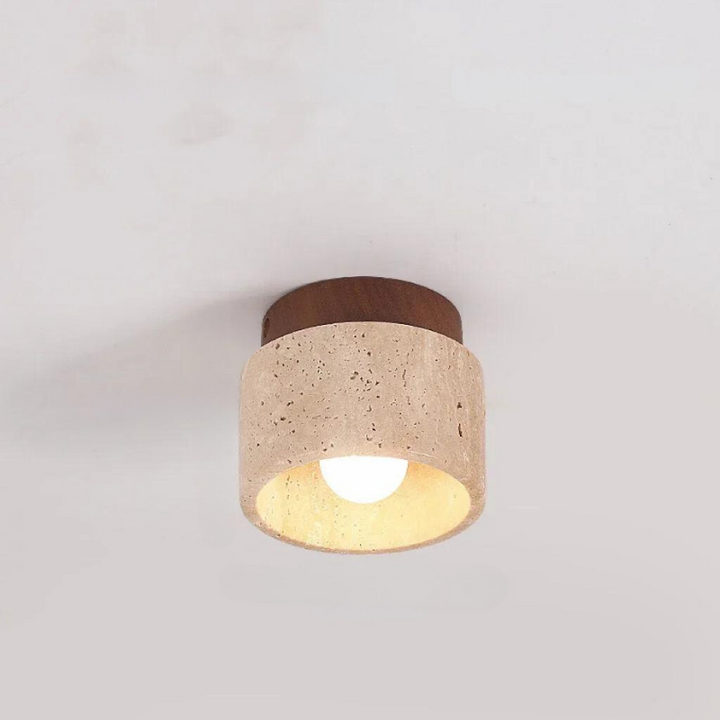 BrisaTravertino - Plafonnier LED élégant et moderne