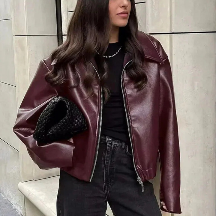 Veste zippée Ikky pour femme | Coupe décontractée et élégance moderne