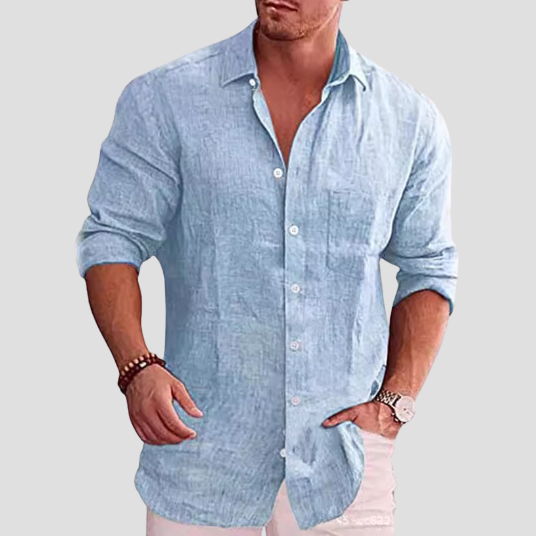 Orphée | Chemise Respirante Lin-Coton