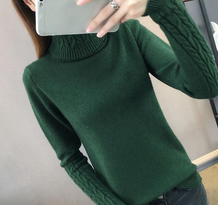 Althea Pull en Laine à Col Roulé pour Femme | Chaleur et Élégance Intemporelle
