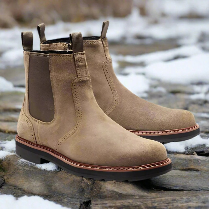 Bottes Chelsea Milton pour homme | Élégance en suédine et confort moderne