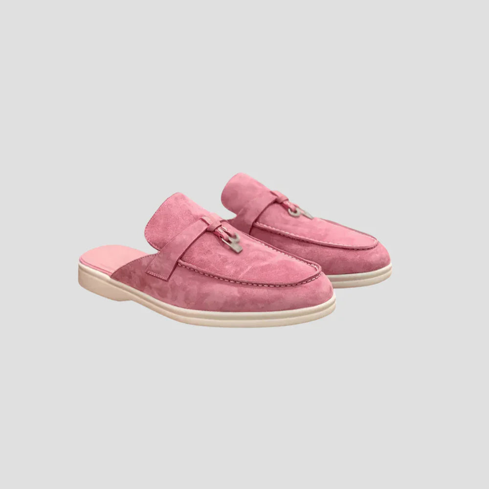 Albertina Mules en Suède pour Femme | Design Élégant & Chic Décontracté