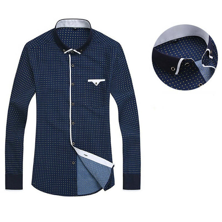 Luca Chemise Homme Élégante | Coupe Ajustée & Détails Sophistiqués