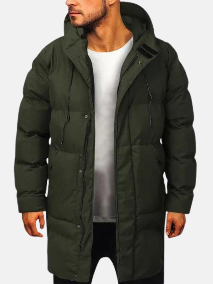 Meinrad Manteau Long Isolé pour Homme | Style, Chaleur et Protection