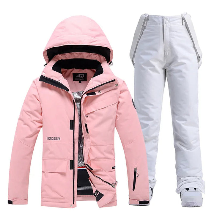 Emily Combinaison de Ski pour Femme | Imperméable, Respirante, Isolée, Réglable, Design Moderne