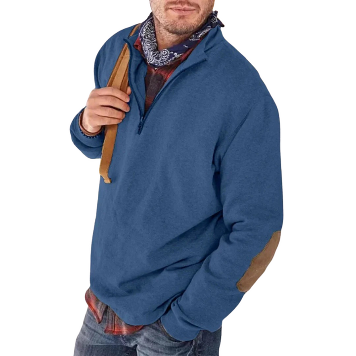 Pull semi-zippé Dylan pour homme | Coupe décontractée et détails élégants