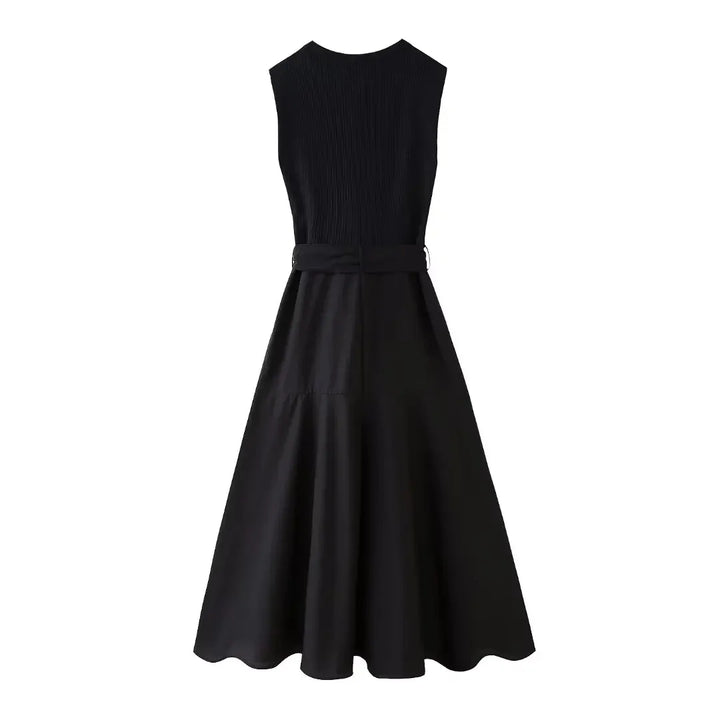 Ditta | Robe d'été décontractée pour femmes avec ceinture - aérée, mode & confortable