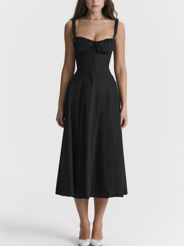 Brittney | Abito bustier con corsetto: eleganza casual e comfort estivo