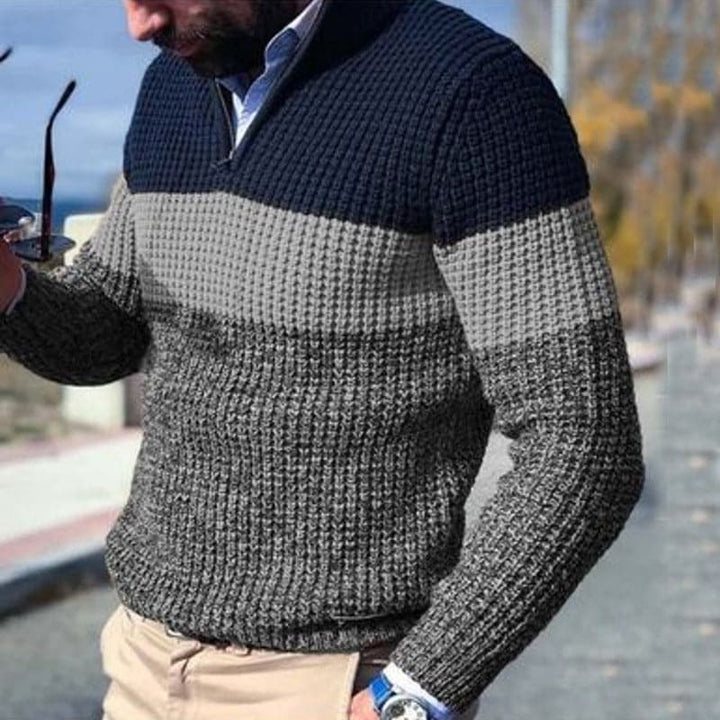 Alfons Cardigan Homme en Grosse Maille | Confort Chic et Style Automnal