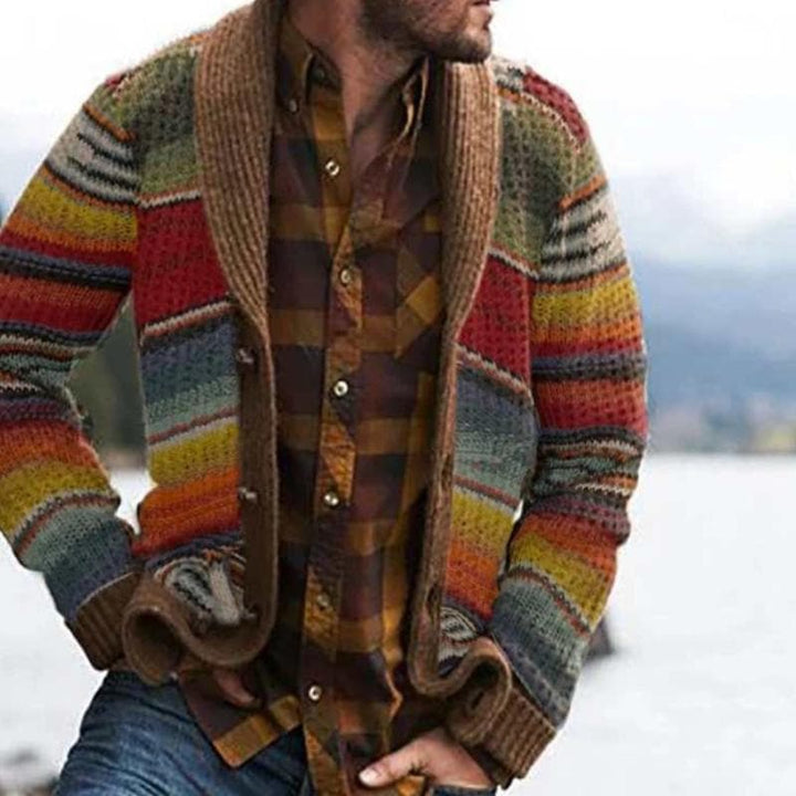 Alwin Cardigan en Tricot pour Homme | Style Moderne et Chaleur Rustique