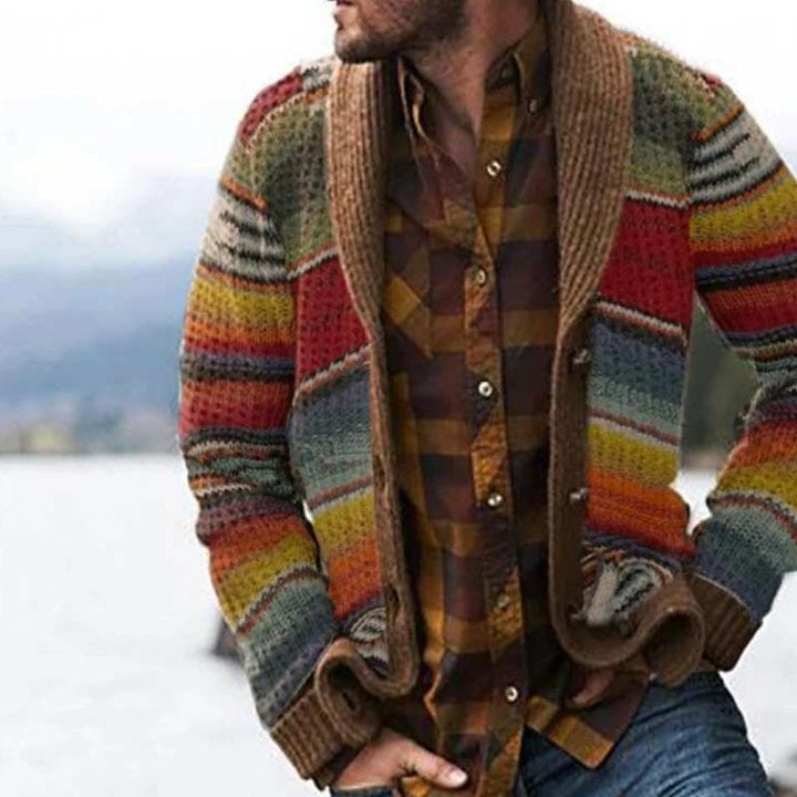 Alwin Cardigan en Tricot pour Homme | Style Moderne et Chaleur Rustique