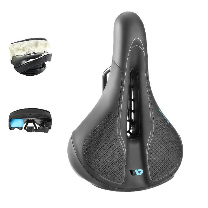 SaddlePro Selle de Vélo Confortable | Résistante aux Chocs pour VTT, Route et Ville
