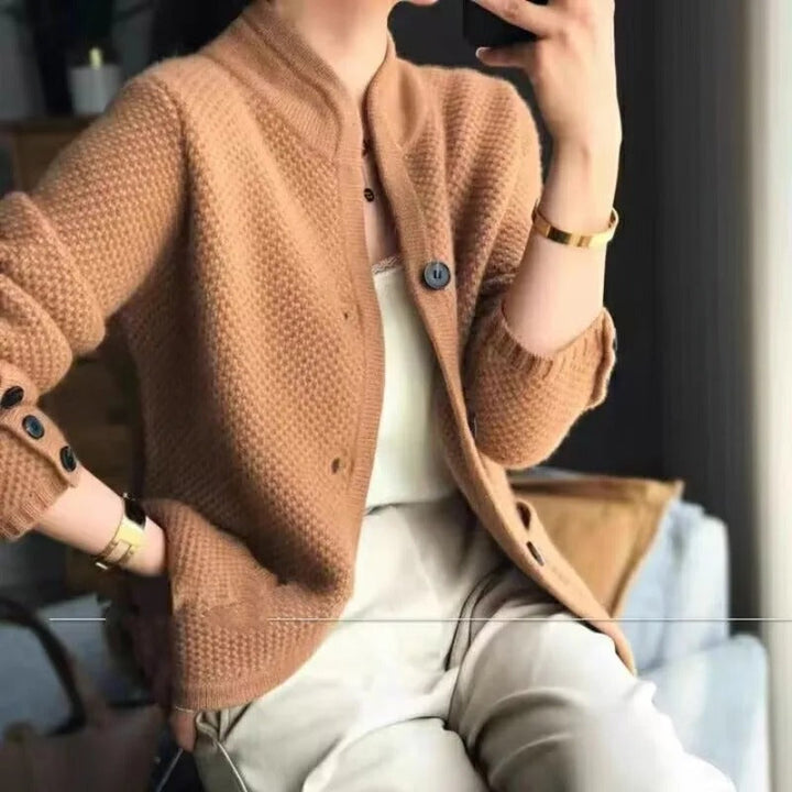 Giacca in cashmere e lana spessa da donna Julie | Comfort ed eleganza